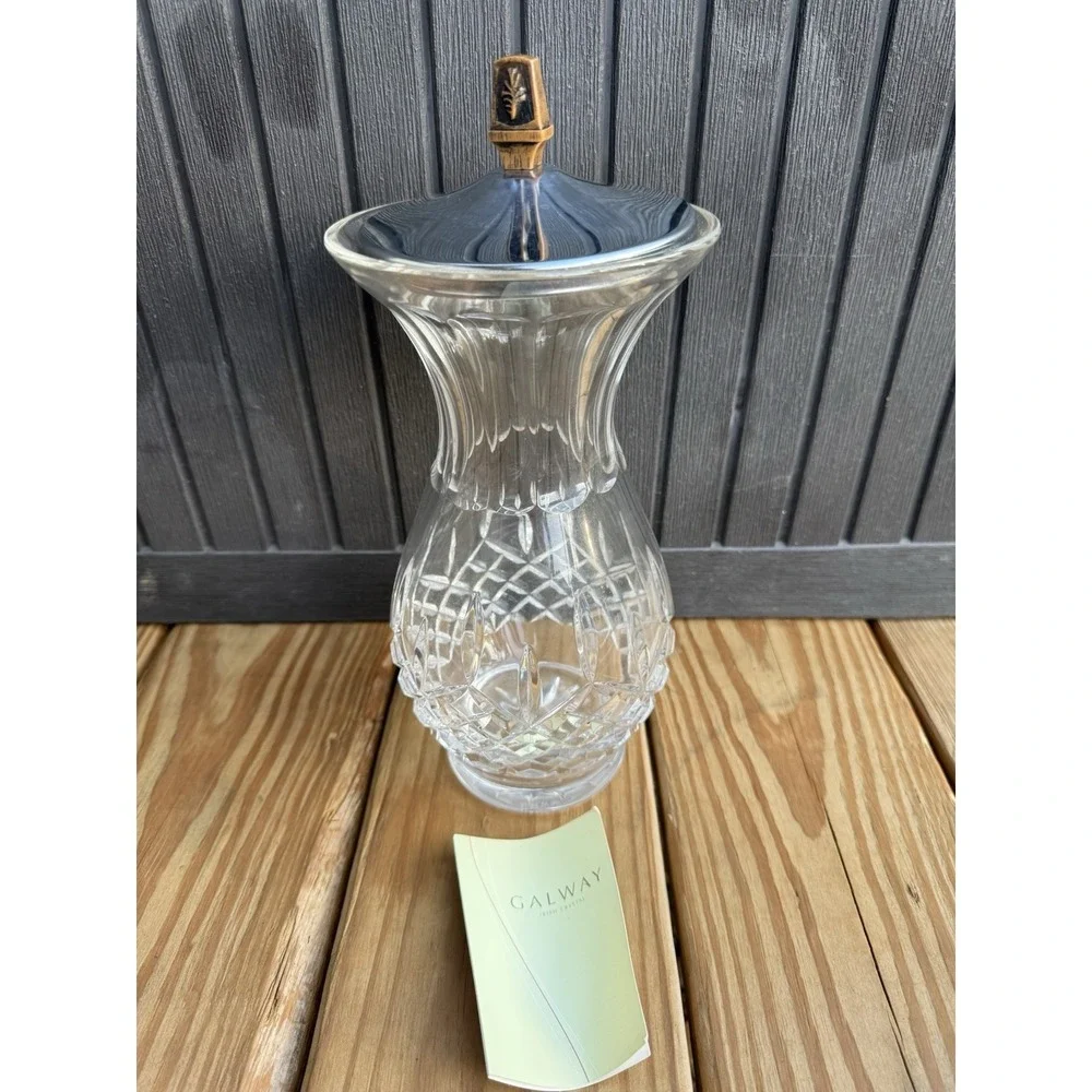 Vintage Galway Irish 24% Leaded Crystal Large 12